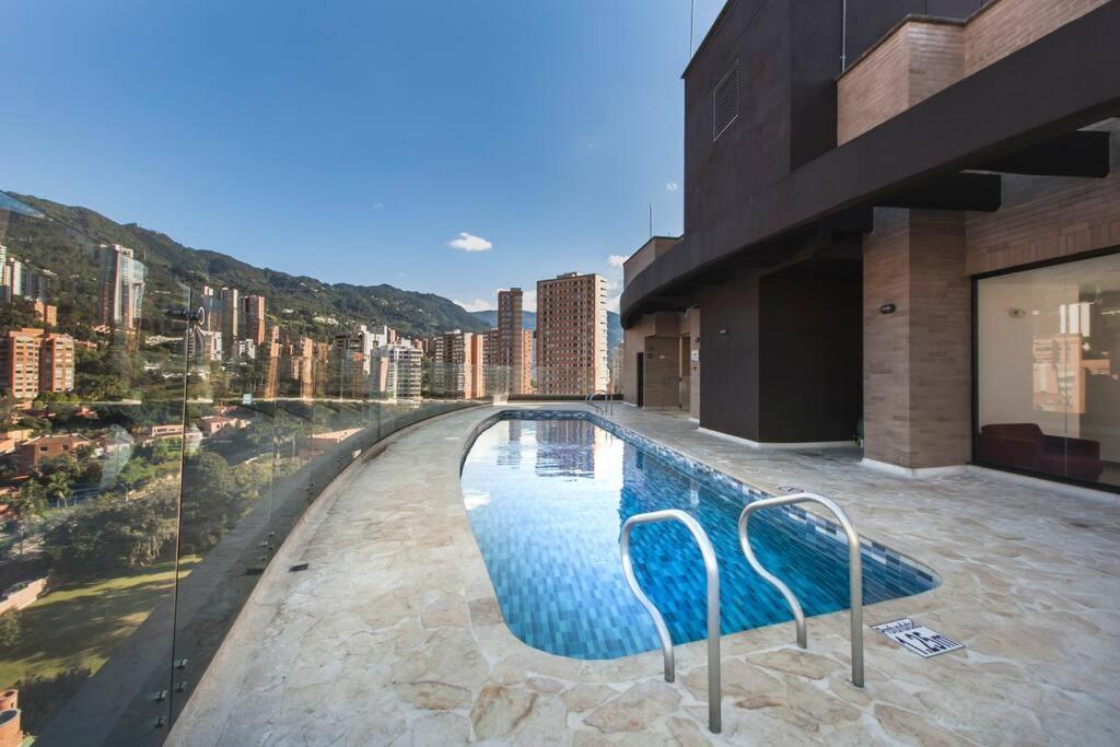 Lux 2Br El Poblado Great View Apartment Medellin Ngoại thất bức ảnh